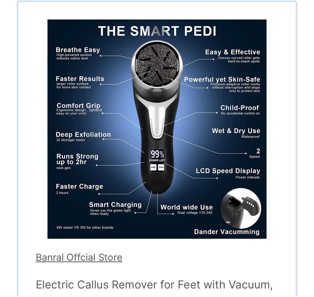 Electric Callus Remover for Feet