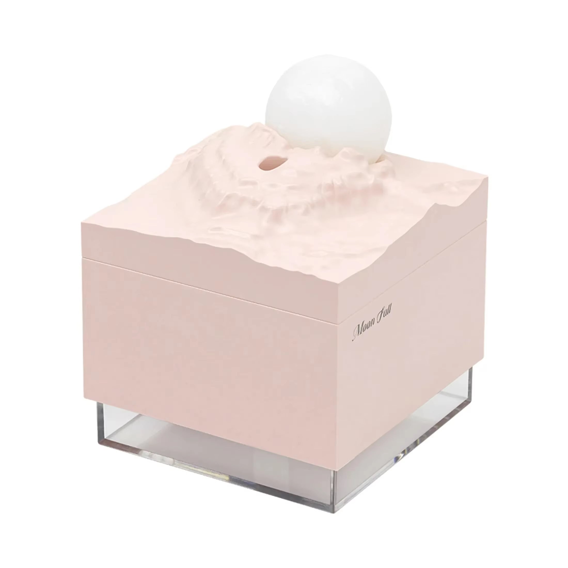 LED Moon Lamp Humidifier - Cool Mist Scent Diffuser with Essential Oils, Aroma Night Light for Home Office Bedroom Decor